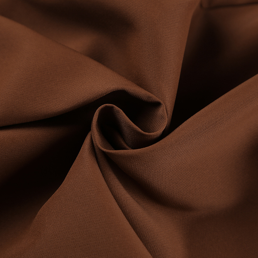 Women Brown Sleeveless Suspender V-Neck Slit Tank Top Long Pants Two-piece Set