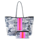 Diving Material Tote Crossbody Shoulder Bag Outdoor Casual Large Capacity Beach Handbag