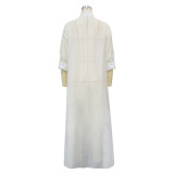 Women's Casual Chiffon Long Shirt Sun Protection Jacket