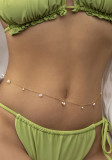 Women Summer Beach Sexy Belt Bikini Navel Chain Sexy Pearl Body Chain