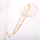 Women Chain Anklet Retro Anklet Crystal Chain Beach Anklet