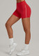 Women Patchwork Yoga Running Shorts
