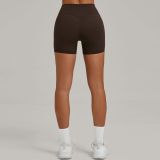 Women Patchwork Yoga Running Shorts