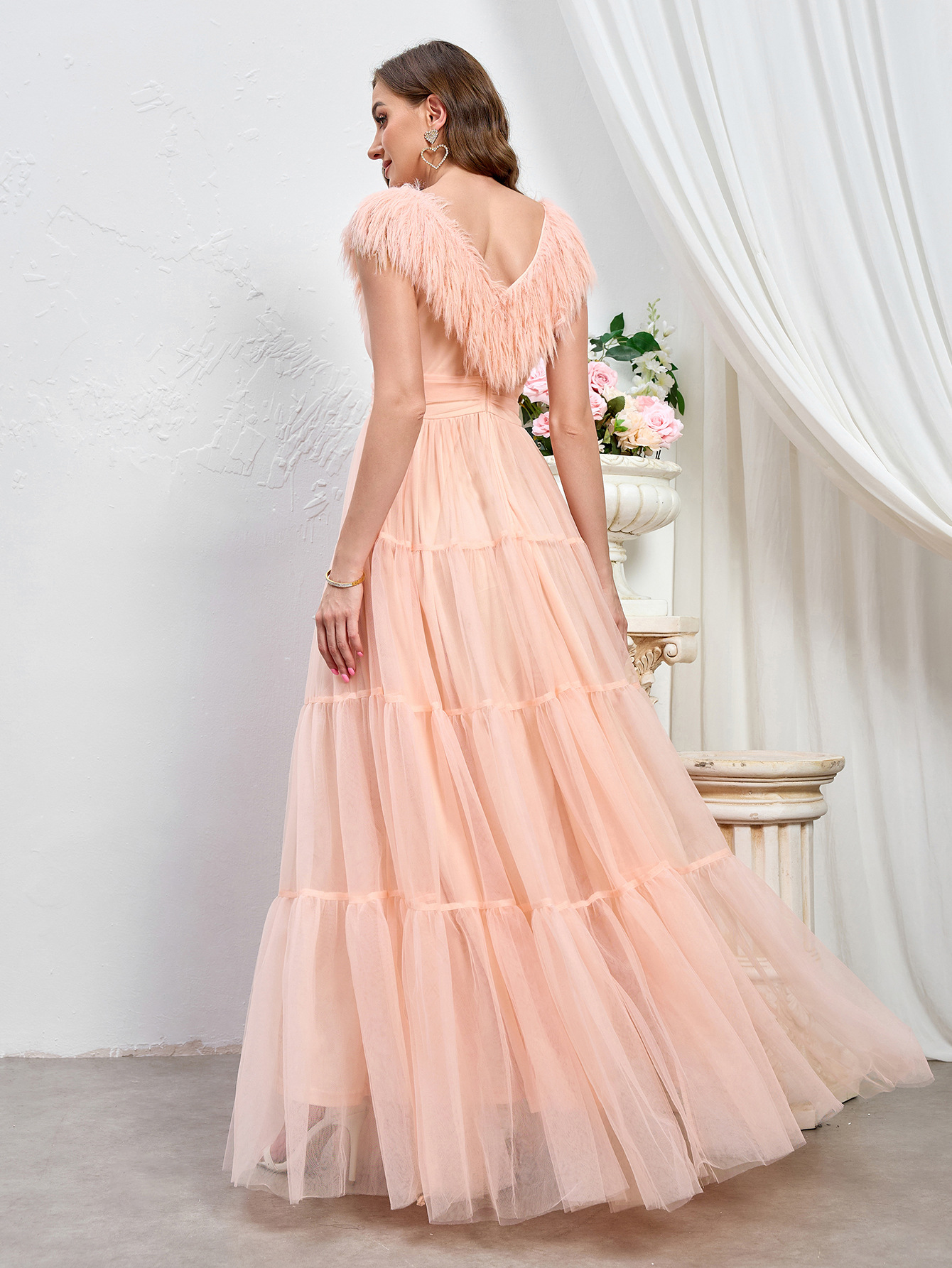 Women French Summer Beach Formal Party Dress