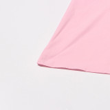 Women's Sleeveless Ruffle Chic Slim Waist Fashion Long Dress