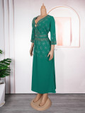 Plus Size African Women Dress