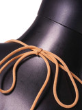 Women Summer Stretchy Rhinestone Sleeveless Dress