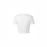 Summer Y2K Street Hip-Hop Rock Style Slim Sexy Crop T-shirt