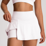 Women Summer Yoga Wear Running Fitness Tennis Skirt