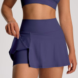 Women Summer Yoga Wear Running Fitness Tennis Skirt