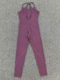 Women Cross Adjustable Straps Yoga Clothes Running Jumpsuit