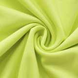 Women Elegant Halter Neck V-neck Bcakless Lace-up Gathered Maxi Dress