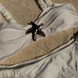 Solid Color Fashion Sexy High Waist Two-Piece Women Swimsuit