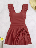 Women's Swimming Dress One-Piece Swimsuit