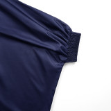 Muslim Embroidered African Dress Casual Couple Robe