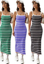 Sexy Fashionable Striped Print Summer Women's Dress Sexy Fashionable Striped Print Summer Women's Dress
