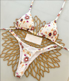 Women Two Pieces Bikini Sexy Beach Swimwear