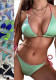 Women Bikini Two Pieces Solid Sexy Swimwear