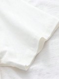 Women's Round Neck Short Sleeve Print Loose Casual T-Shirt