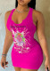 Women Summer Printed Dress