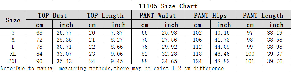 Women casual sexy strapless top and pants two-piece set