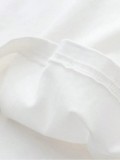 Women Round Neck Short Sleeve Sequin Bow Trend Summer T-shirt