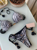 Women Bikini Two Pieces Solid Sexy Swimwear