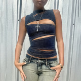 Summer Women's Sexy Hollow Vest Top