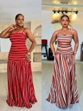 Chic Casual Sexy Low-Back Strap Maxi Dress for Women