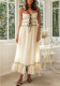 Women's Chic Strap Solid Color Maxi Dress