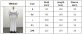 African Women's V-Neck Puff Sleeve Lace-Up Slim Waist Solid Color Trendy Pleated Maxi Dress