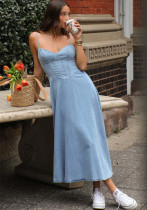 Summer Women's Sleeveless Strap Bodycon Dress