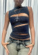 Summer Women's Sexy Hollow Vest Top