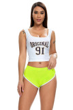 Summer Women's Sexy Running Stretch Sports Yoga Fitness Shorts