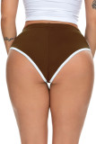 Summer Women's Sexy Running Stretch Sports Yoga Fitness Shorts