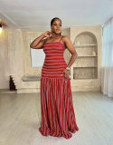 Chic Casual Sexy Low-Back Strap Maxi Dress for Women