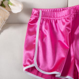 Women summer sports shorts yoga pants