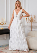 Women sexy lace suspender white wedding dress Women sexy lace suspender white wedding dress