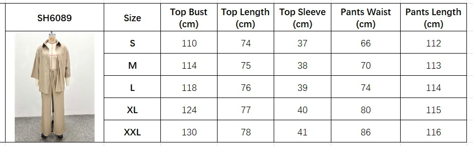 Fashion Women's Solid Color Casual Shirt & Tie Trousers African Two-Piece Summer Set