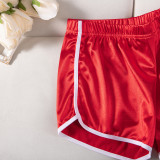 Women summer sports shorts yoga pants