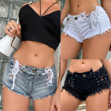 Sexy Stretch Denim Women'S Shorts High Waistshort Denim Plus Size Club Pants