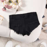 Sexy Stretch Denim Women'S Shorts High Waistshort Denim Plus Size Club Pants