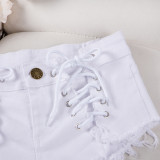 Sexy Stretch Denim Women'S Shorts High Waistshort Denim Plus Size Club Pants