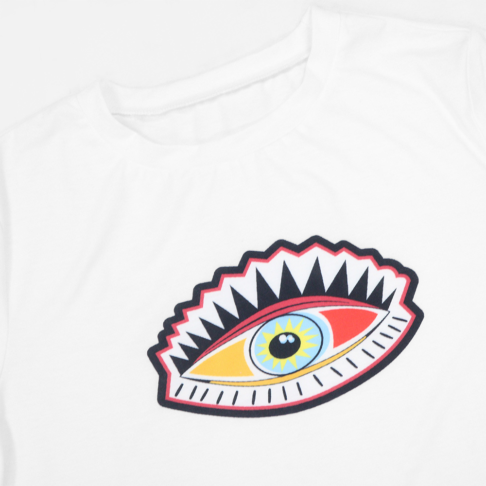 Women Printed Round Neck Short Sleeve Top and Wide Leg Pants Two Piece Set