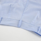 Women Summer Sleeveless Vest and Pants Two Piece Set