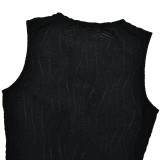 Women Summer Sleeveless Bodycon Sexy Solid Dress