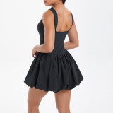 Women Sports Basic Outdoor Running Fitness Tennis Skirt