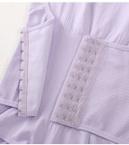 button-up body shaper for women Fitted Tummy-controlling body-shaping bodysuit