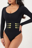 Butt Lift bodysuit Slim Waist belly-bearing Tight Fitting seamless short-sleeved body-shaping Jumpsuit