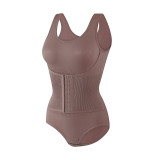 button-up body shaper for women Fitted Tummy-controlling body-shaping bodysuit
